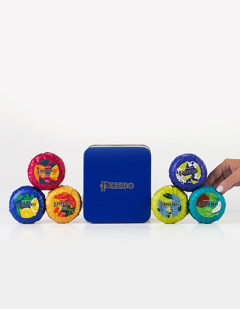 Kit Lata Sabonete em Barra Origens