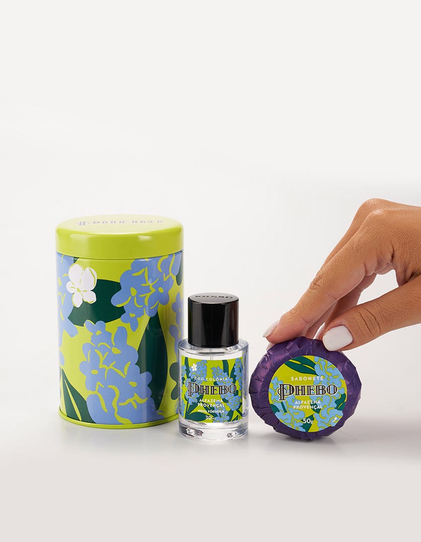 Kit Colônia & Sabonete em Barra Alfazema Provençal