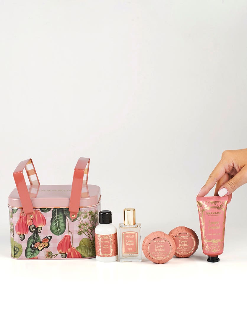 Kit Cesta Picnic Époque Tropical