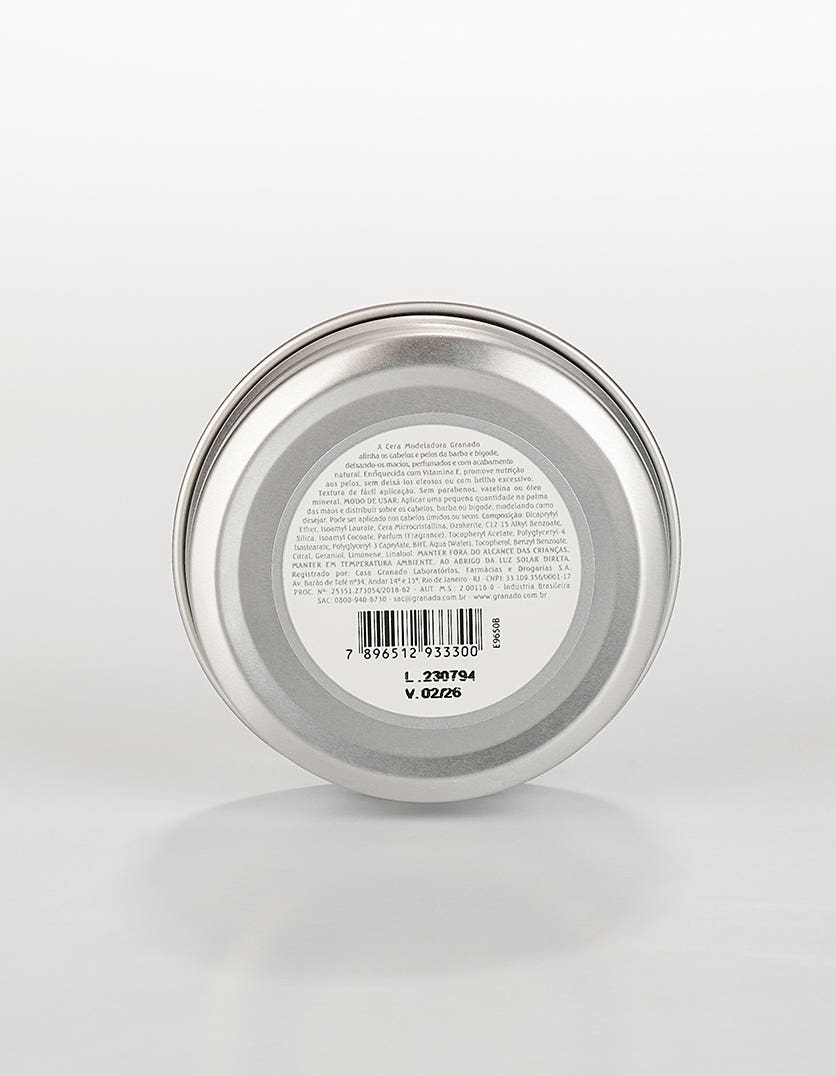 Cera Modeladora para Cabelo, Barba e Bigode 50g