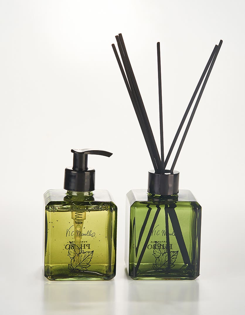 Kit Difusor de Ambientes 250ml + Sabonete Líquido Phebo Jardim Siciliano 240ml