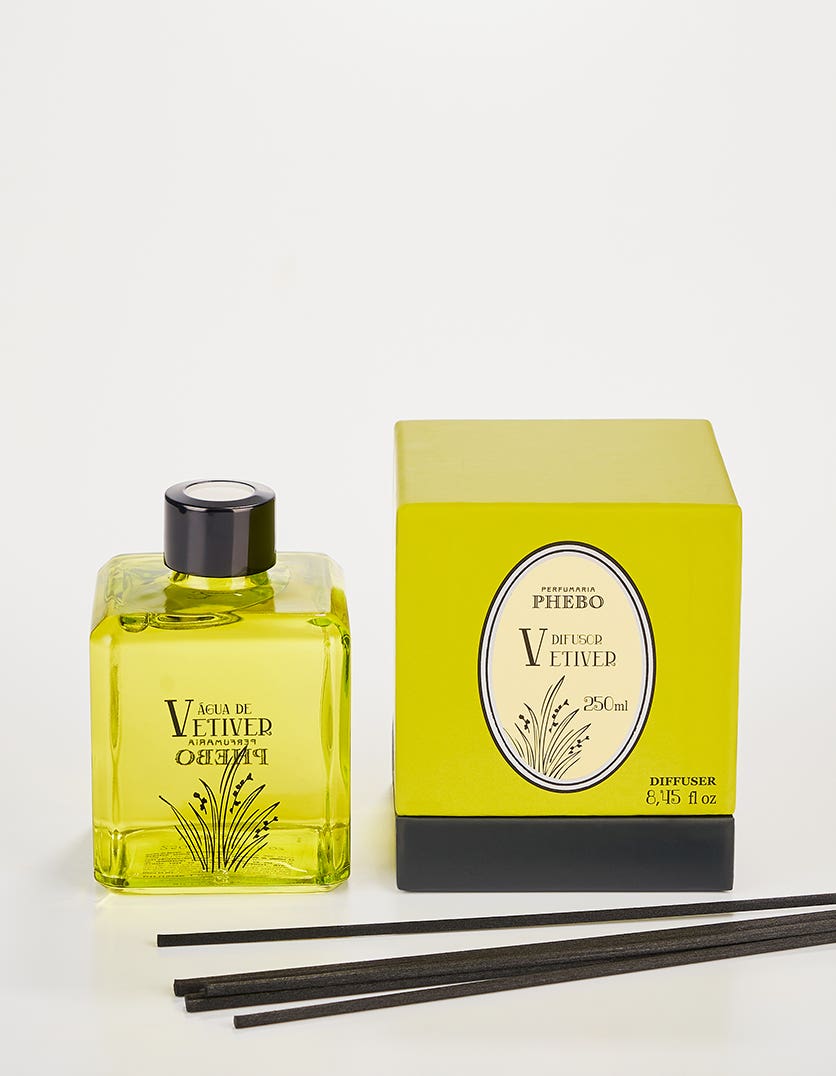 Difusor de Ambientes Phebo Água de Vetiver 250ml