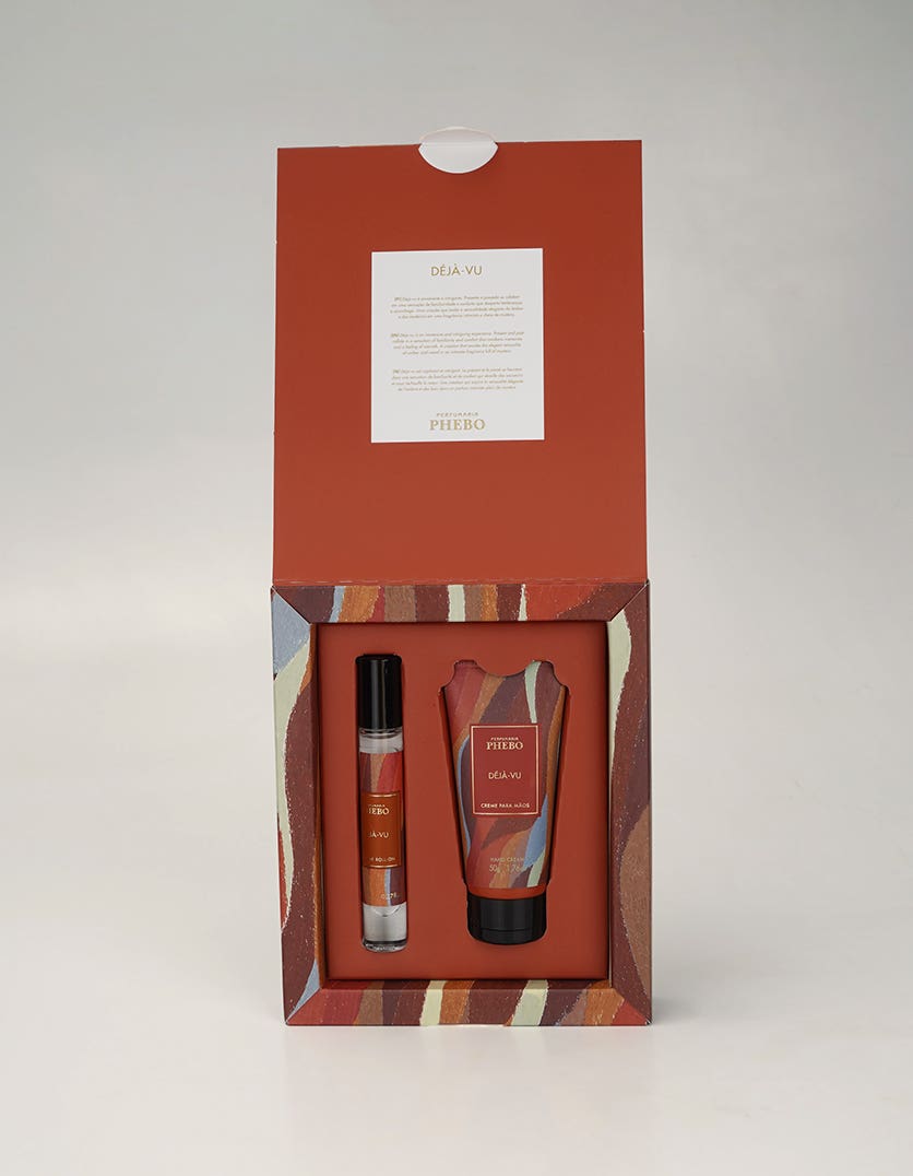 Kit Perfume Roll-On & Creme Mãos Déjà-vu