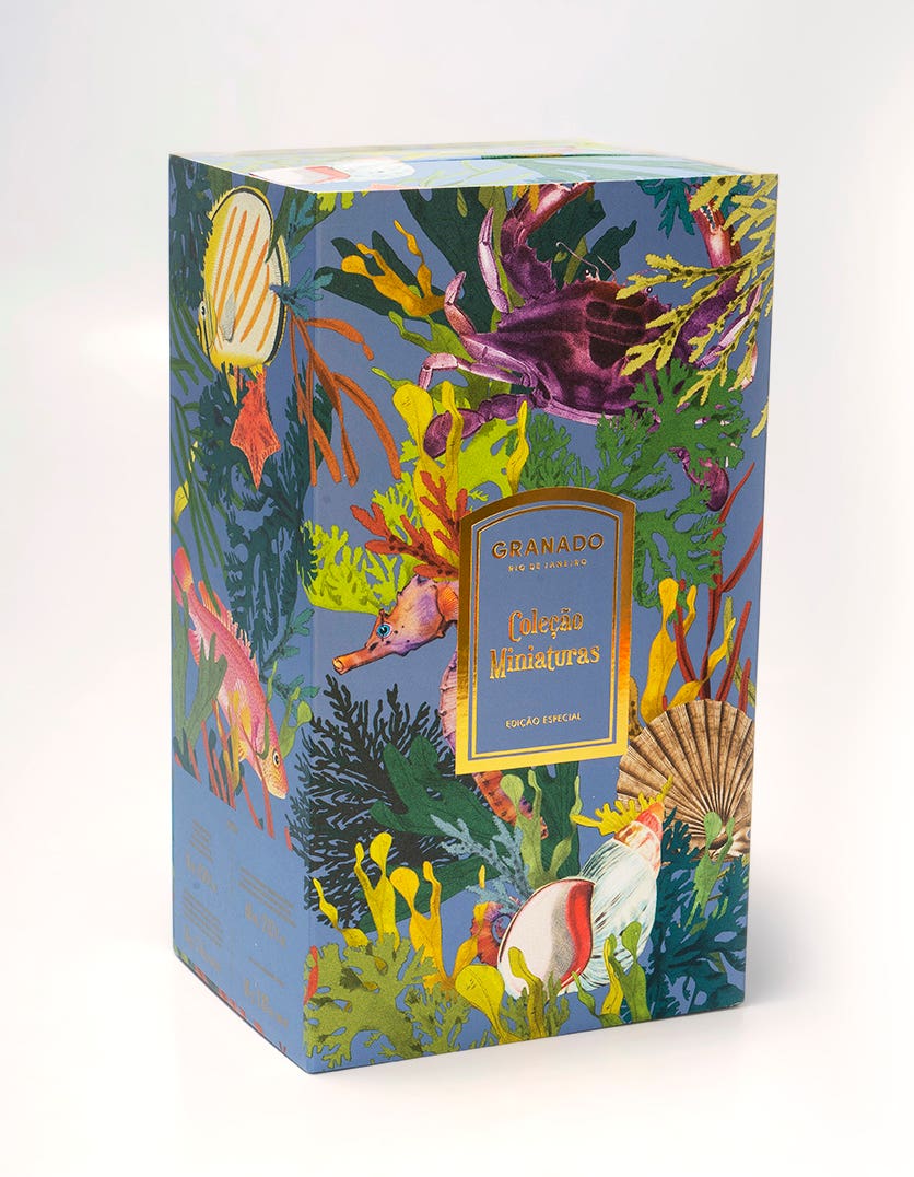 Kit Coleção Granado Miniaturas Fundo do Mar