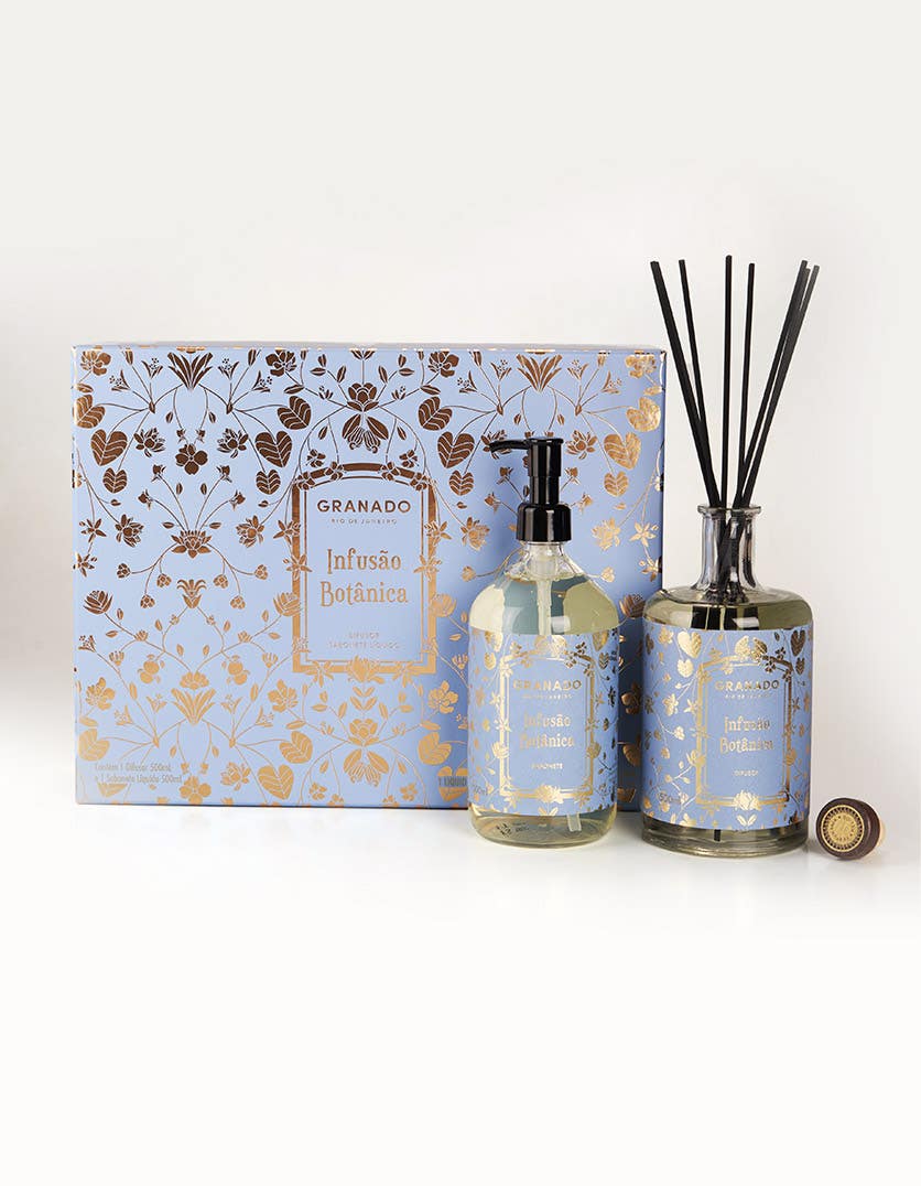 Kit Sabonete Líquido & Difusor de Ambiente Infusão Botânica