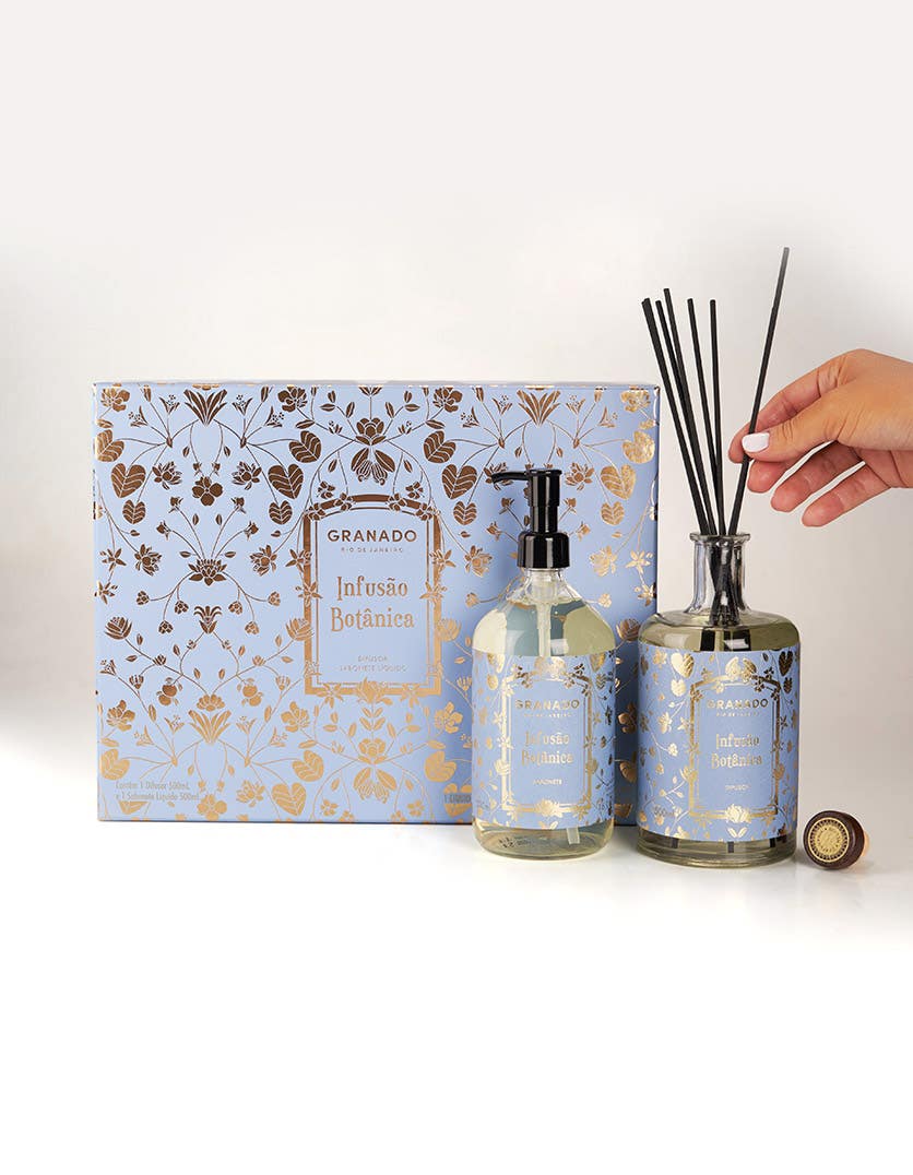 Kit Sabonete Líquido & Difusor de Ambiente Infusão Botânica