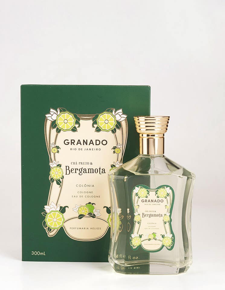 Colônia Chá Preto & Bergamota 300ml
